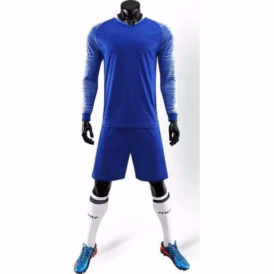 Custom High Quality Soccer Jersey Set Printing Design Blank Football Soccer Uniform