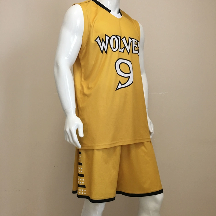OEM Custom Sublimation Basketball Uniform