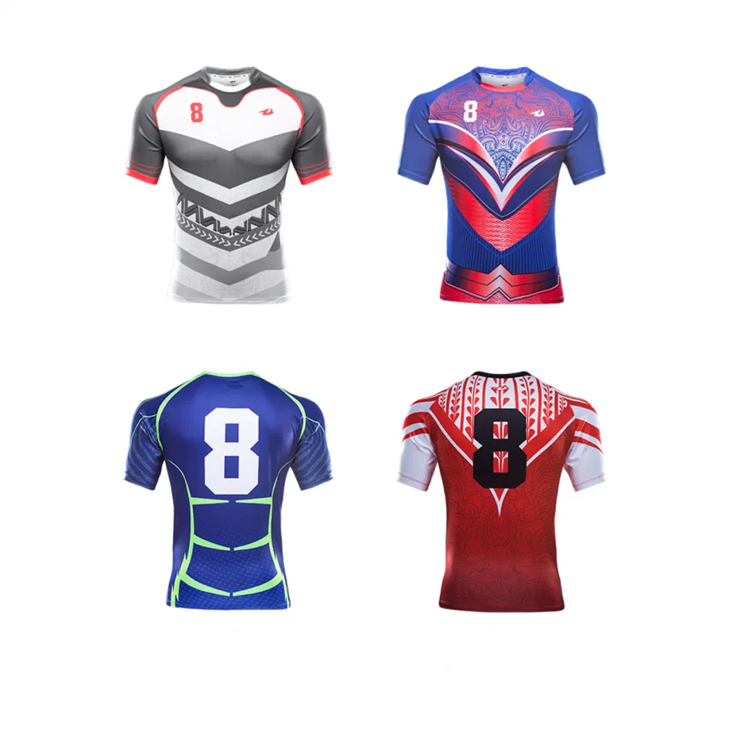 Custom-Made Men&prime; S Rugby Training Kit Sports Tranining Uniform