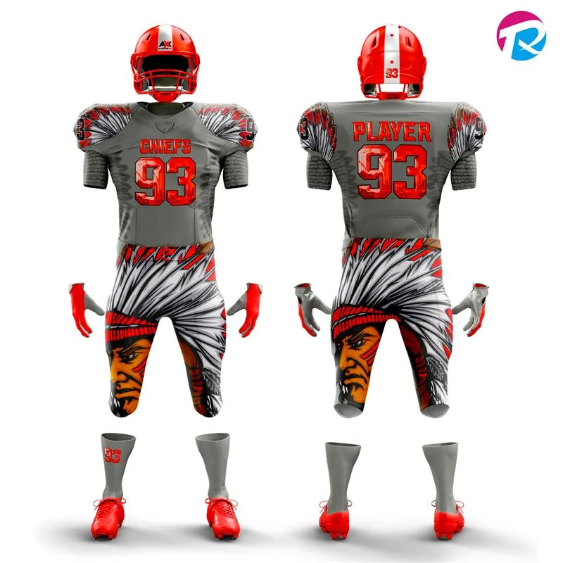 High Quality Camoflouge Printed 7 Padded American Football Pant Padded American Football Uniform