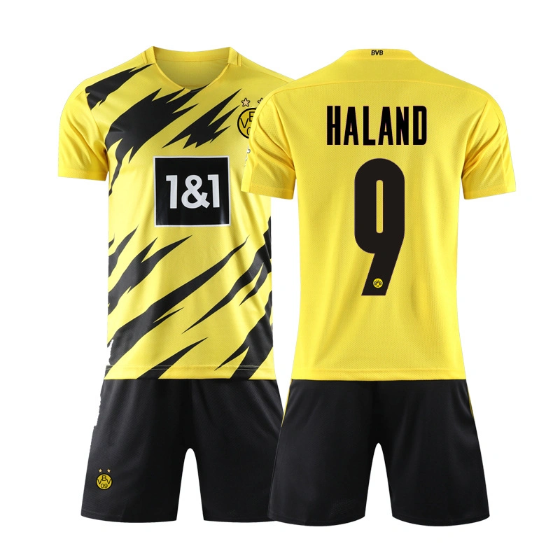 High Quality Dortmund Season Club Breathable Quick-Dry Soccer Uniform