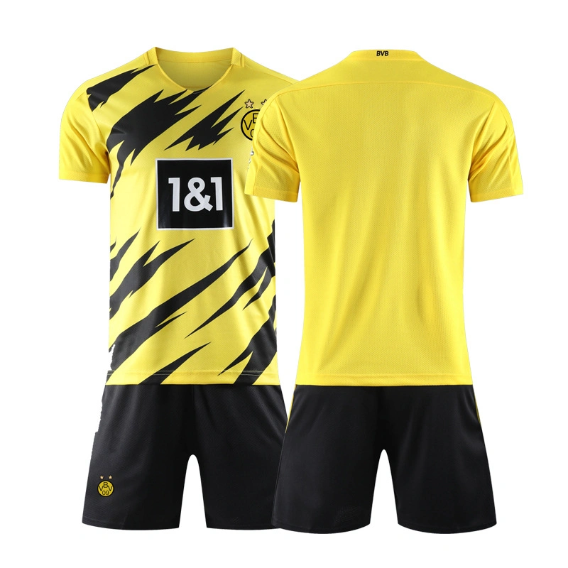 High Quality Dortmund Season Club Breathable Quick-Dry Soccer Uniform