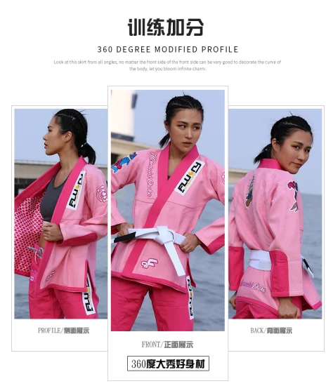 New Design Custom100% Polyester Training Raining Wear Bjj Judo Jiu Jitsu Gi Kimonos Uniform