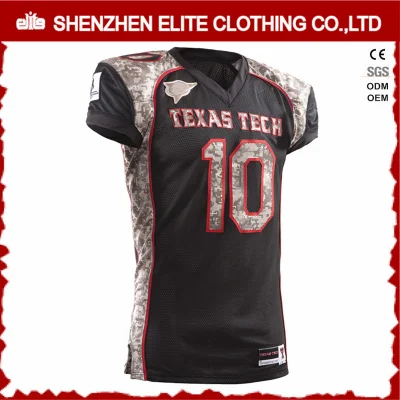 Custom Made Tackle Twill Sublimated American Football Uniforms (ELTAFJ