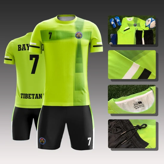 Latest Design Club Team Jerseys Wholesale Custom Logo Professional Sublimated Soccer Uniform
